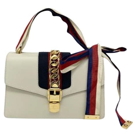 gucci jackie bianca|gucci leather shoulder bag.